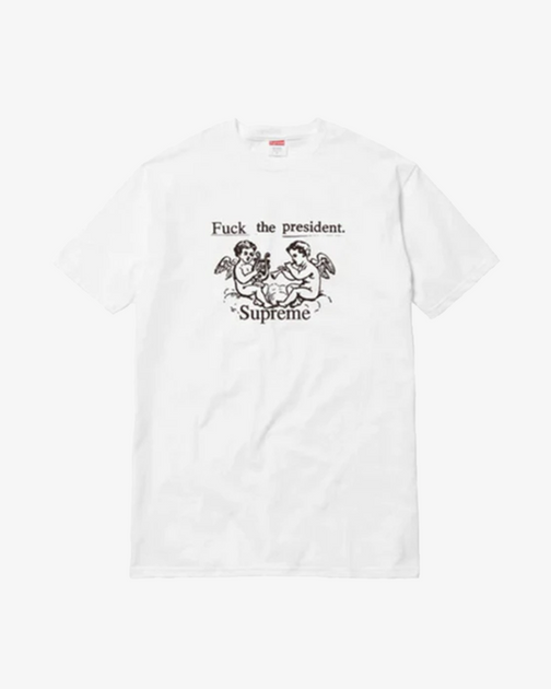 Supreme F**k the President store Tee