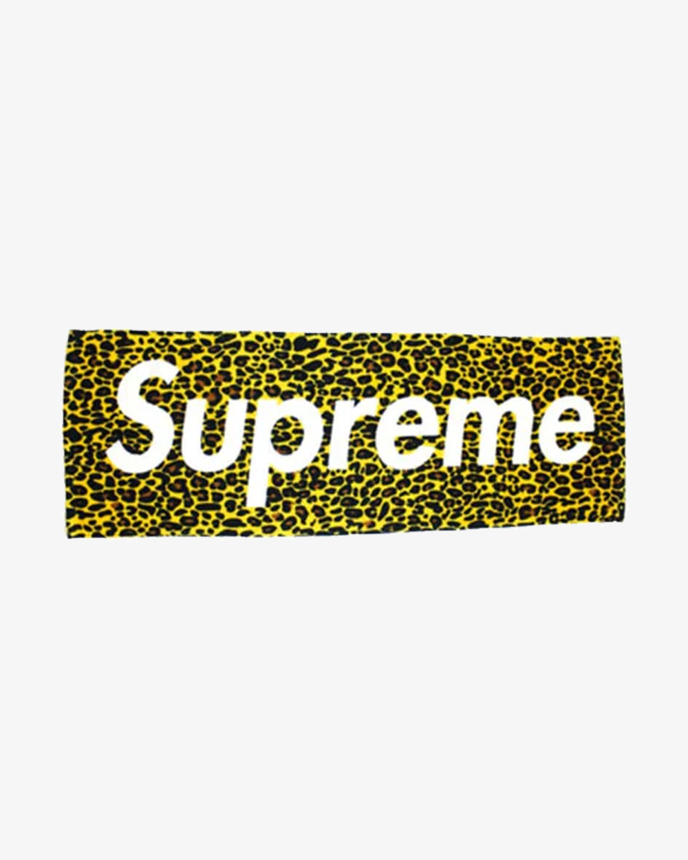 SUPREME 2009 LEOPARD YELLOW TOWEL – Secret Sneaker Store Online