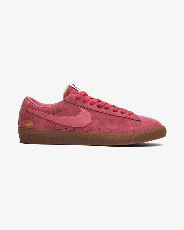 NIKE X SUPREME SB BLAZER LOW PINK Secret Sneaker Store Online